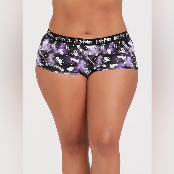 torrid Other - NWT Warner Bros. Harry Potter Women's Purple and Black Boyshorts